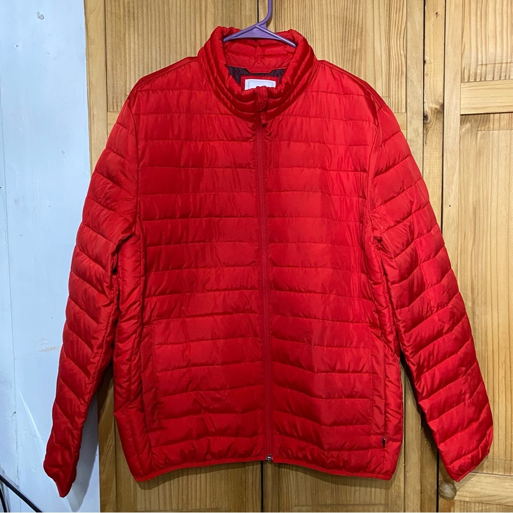 ❄️GAP, Size Large, Color Racing Red, Cold Control, Lightweight Puffer Jacket - Picture 2 of 8